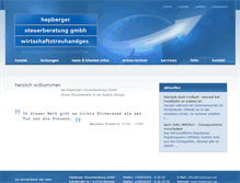 Tablet Screenshot of hepberger.net